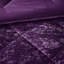 Édredon en velours mauve de luxe pour lit simple / simple TG-119105236-119105239
