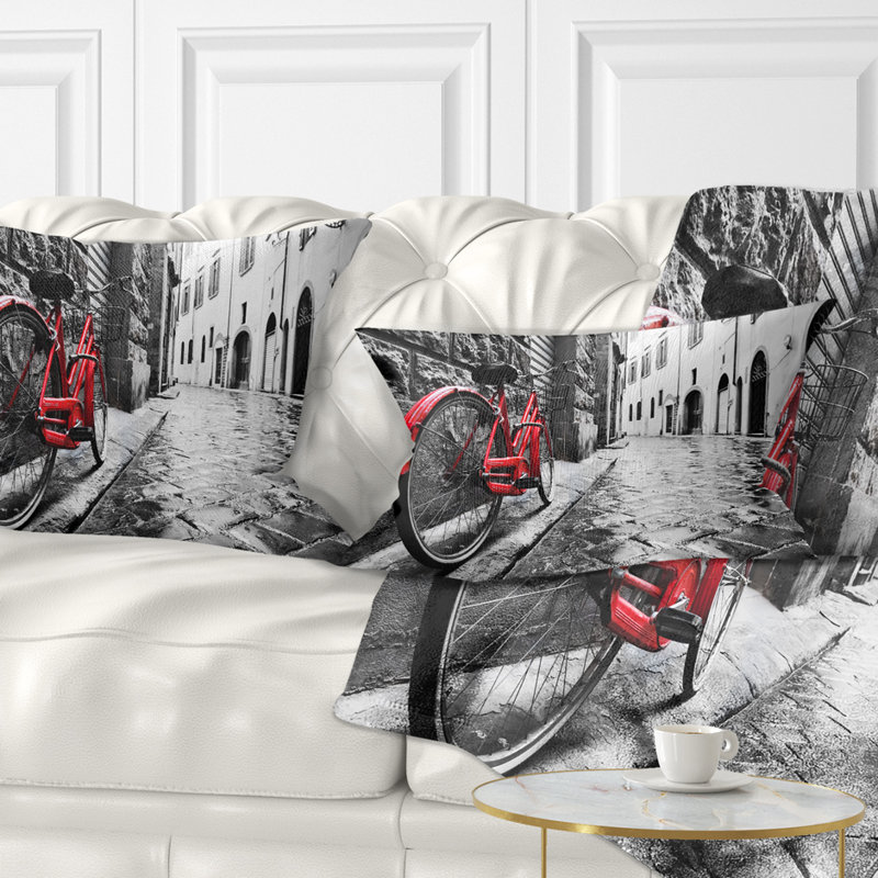 Coussin lombaire à vélo photo cityscape