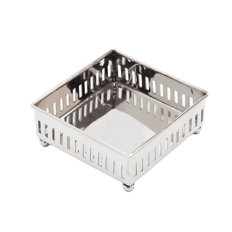 Porte-serviette cocktail nickel