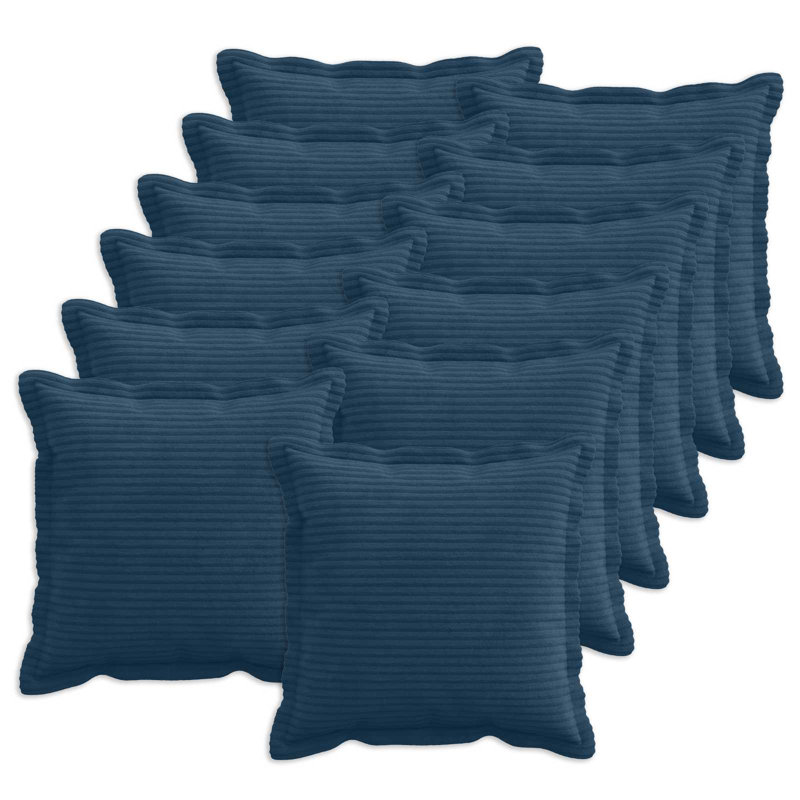 Blue Cushion Cover, Square 45cm, Navy Blue