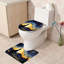Ensemble de 2 tapis de bain Black Starry Night