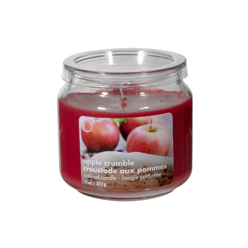 Bougie parfumée pomme crumble