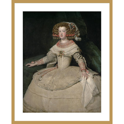 «Infanta Maria Teresa» par Diego Velázquez, impression giclée sur cadre