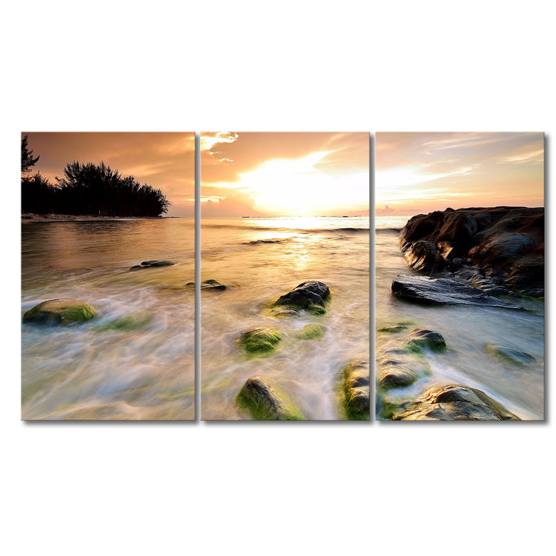3 Piece Wrapped Canvas Print