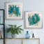 «Blue Infusion I», ensemble de 2 reproductions d'art encadrées-758792466-758792467-758792468