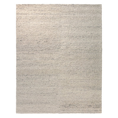 Tapis crème et gris clair fait à la main Jaipur Living Navarra NVA01 (9 pi x 12 pi)