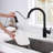 Pull Down Single Handle Kitchen Faucet-15858015