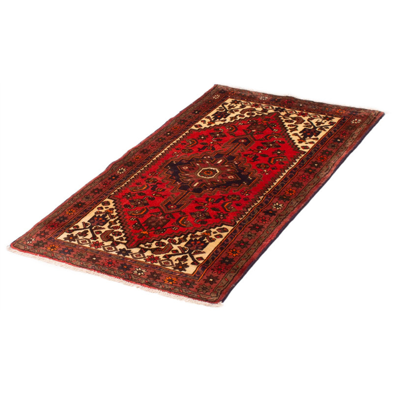 Anzaldua Red Rug 3'5" x 5'4"