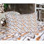 Ensemble de draps-housses et taies décoratives Ambesonne, orange pâle / brun / blanc-106797930