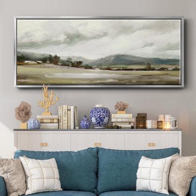 Big Sky Valley- Framed Canvas