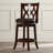 Harold Swivel Upholstered Counter Stool with Solid Wood Frame-570452279-570452265