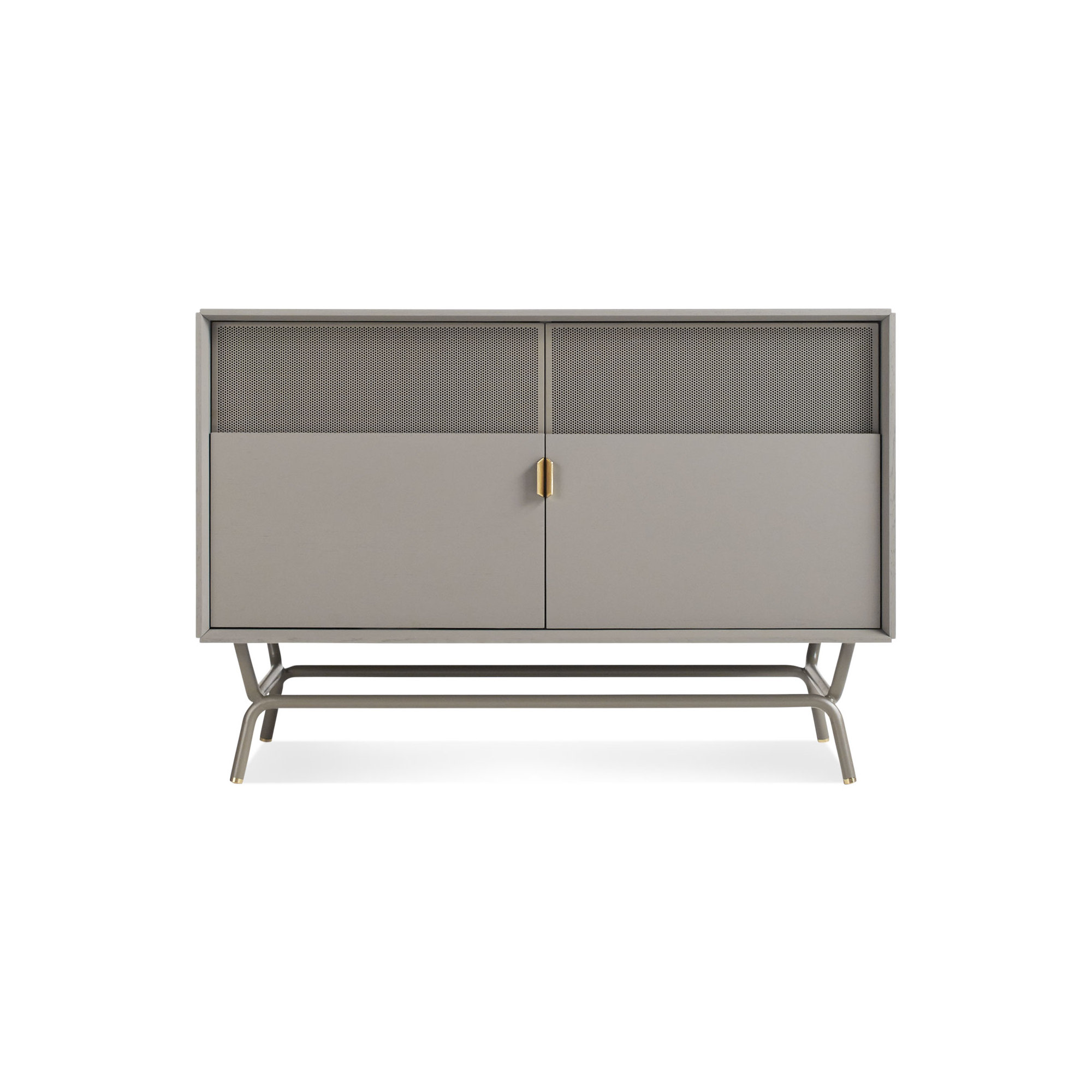 Dang 42'' Media Console, Risk-Averse Gray