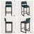 Comfortable Faux Leather  Dining Chair With Slightly Reclined Backrest And Straight Legs For Enhanced Support-1133755858