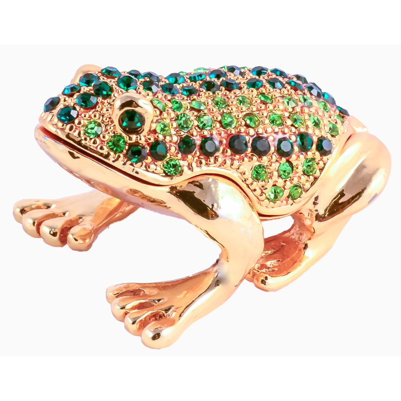 Frog Metal Decorative Box