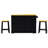 Large Kitchen Island With 2 Bar Stools-1028642022