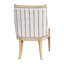 Chaise rembourrée avec garniture cloutée-133437385
