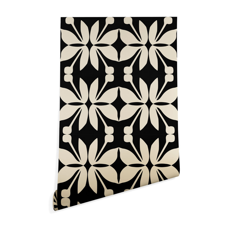 Panneau floral pelez et collez Leipsic, L 24 po x l 8 po