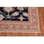 Tapis oriental floral Sultanabad Ziegler noué à la main 7 x 10