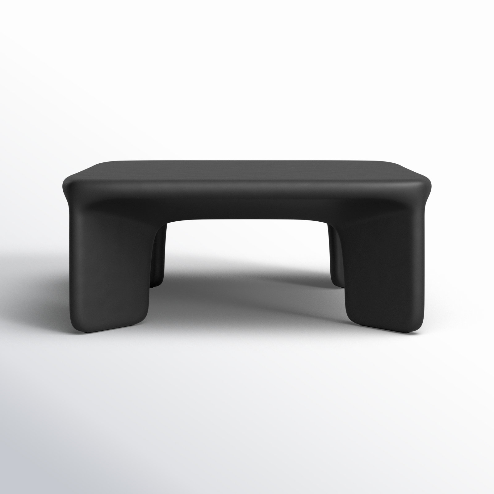 Lela Single Coffee Table, Black
