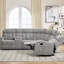 Ensemble de fauteuil inclinable de massage inclinable et pivotant Ultimate Comfort-644659350