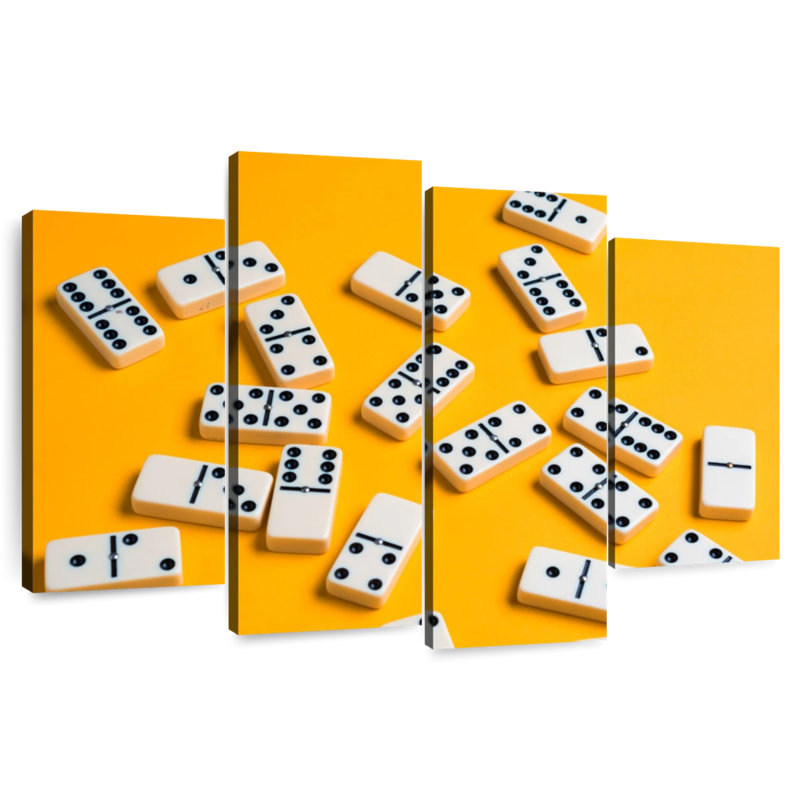 Senne Messy Dominoes, 42" H x 68" W