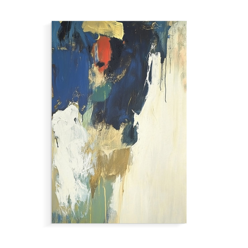 Série ABSTRACT DCCDXIX - Impression sur toile seulement - NON CADRE, H 36 po x l 24 po