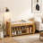 Shoe Bench with Comfortable Cushioned Seating