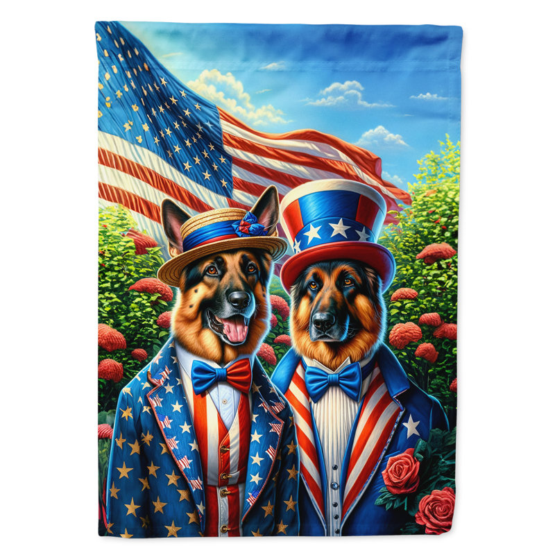 Drapeau «All American House», Berger allemand