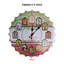 Ambridge Metal Wall Clock