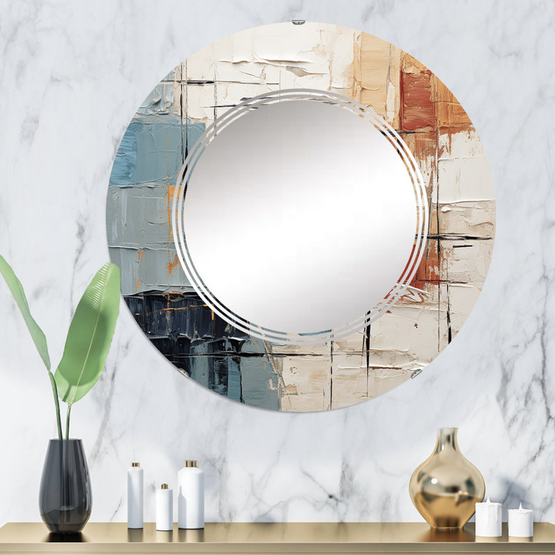 Nyquist Circle Wall Mirror, 32" x 32"