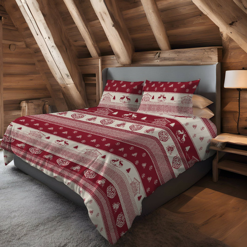 Tirolo Cotton Duvet Cover Set Set