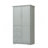 Tall And Wide Storage Cabinet With Doors For Bathroom/Office, Three Drawers, Grey-845230796