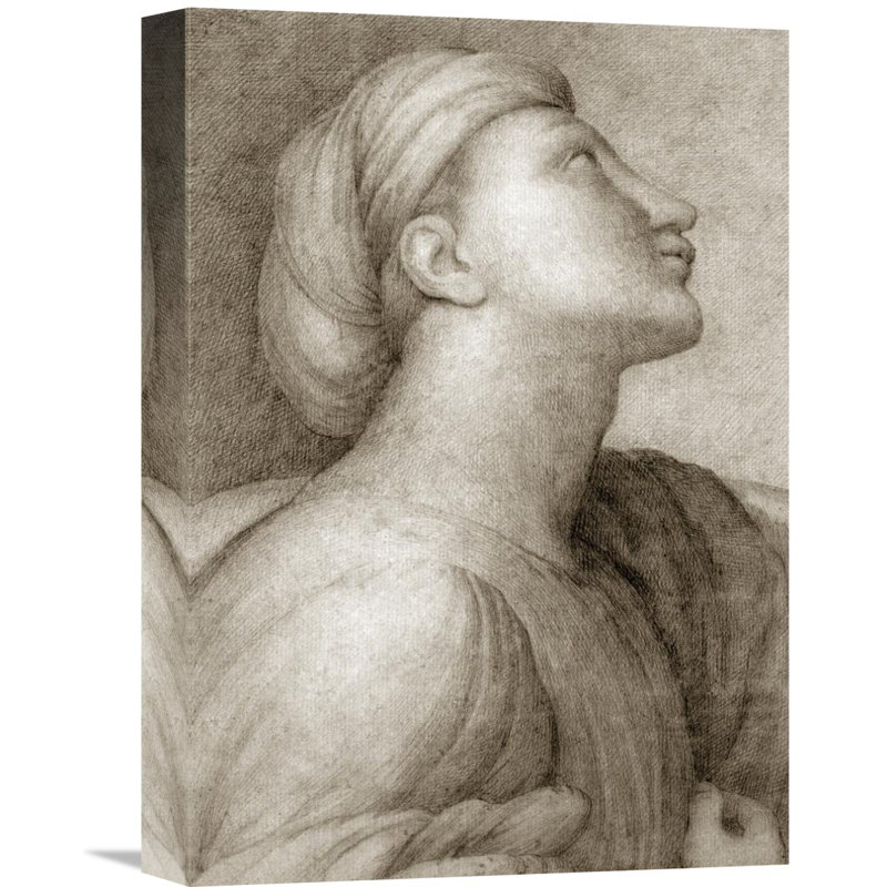 Classic Raphael Style Profile Canvas Wall Art