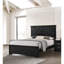 Meuble de chambre moderne capitonné beige 1pc-618394024-618394031