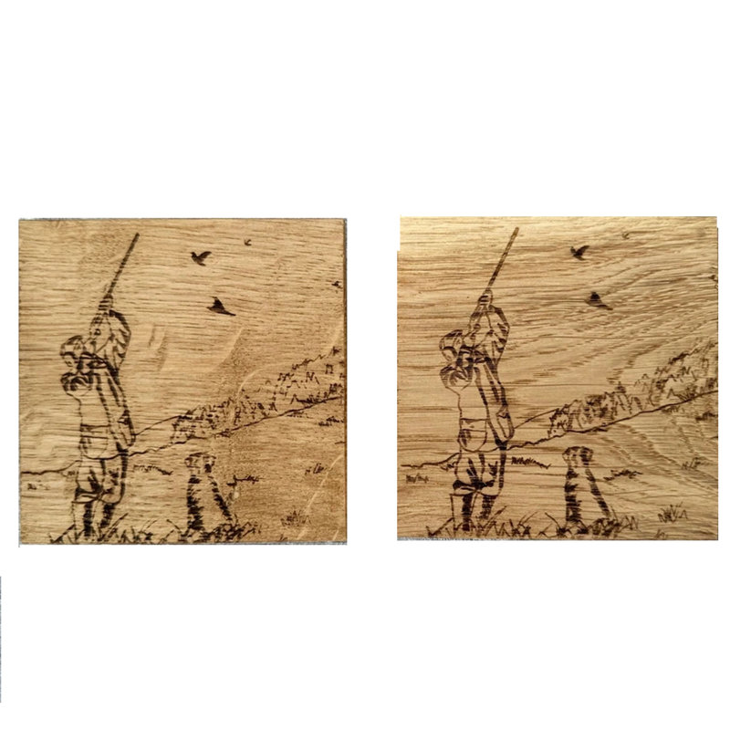 Square 2 Piece Coaster Set