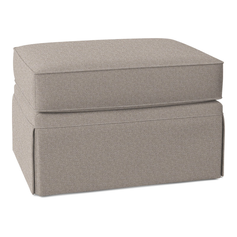 Savannah 28" Wide Rectangle Standard Ottoman, Perigold Soft Touch Tin