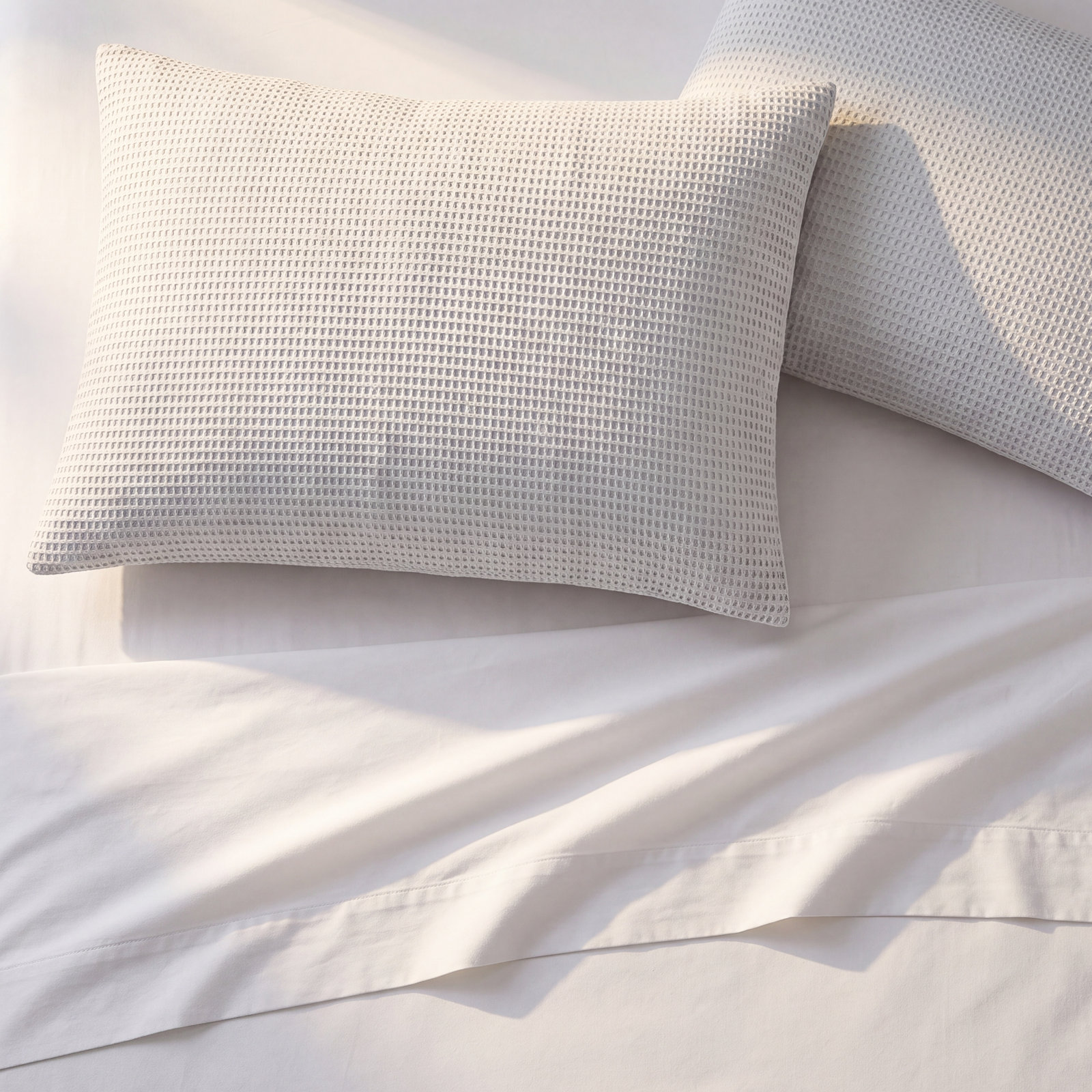 Felix Cotton Pillow Sham, Standard, Stormy Blue
