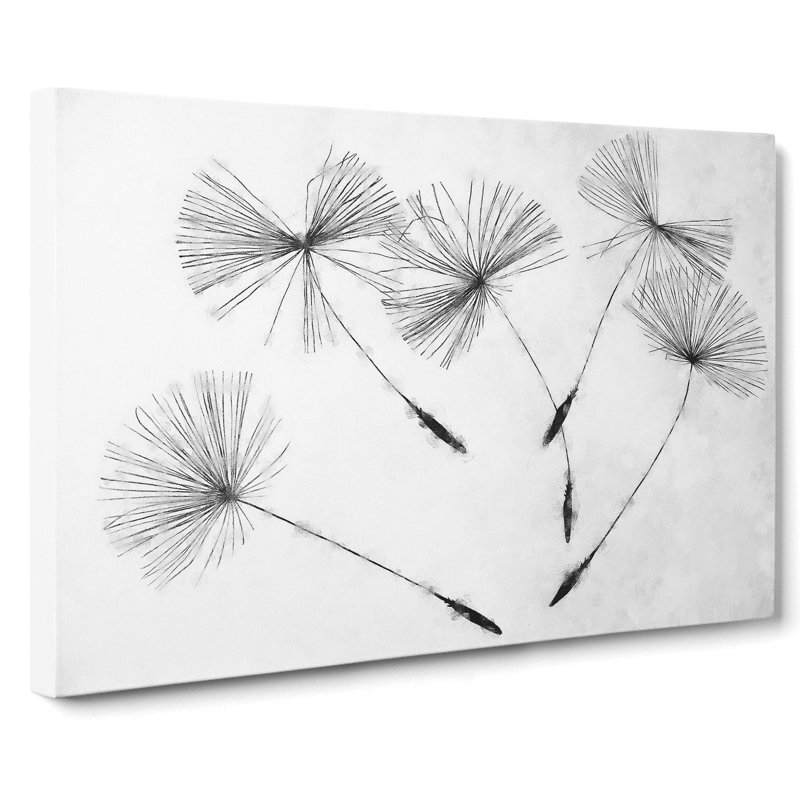 Dandelion Seeds Vol.2 - Wrapped Canvas, 40cm H x 60cm W x 3cm D