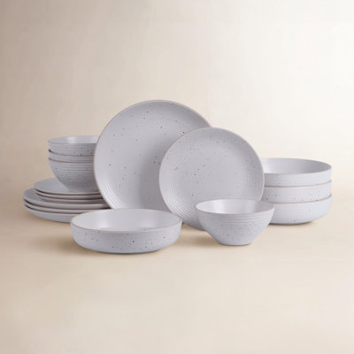 Stone Lain Lauren 16-Piece Dinnerware Set Stoneware