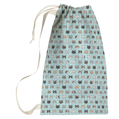 Leffel Fabric Laundry Bag with Handles
