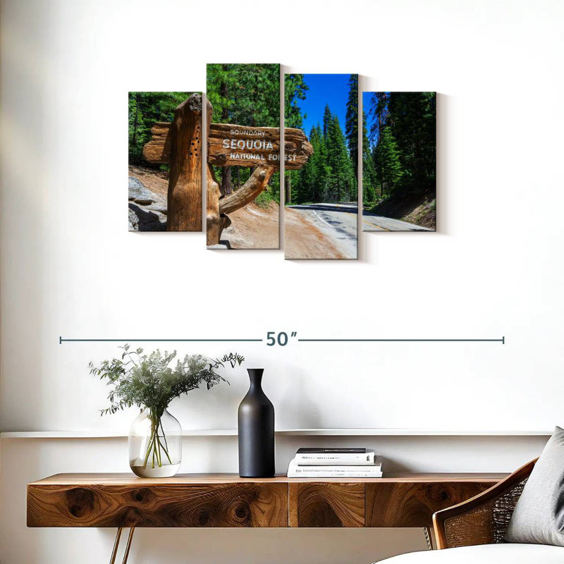 Alvord Sequoia, Californie, H 22 po x l 36 po