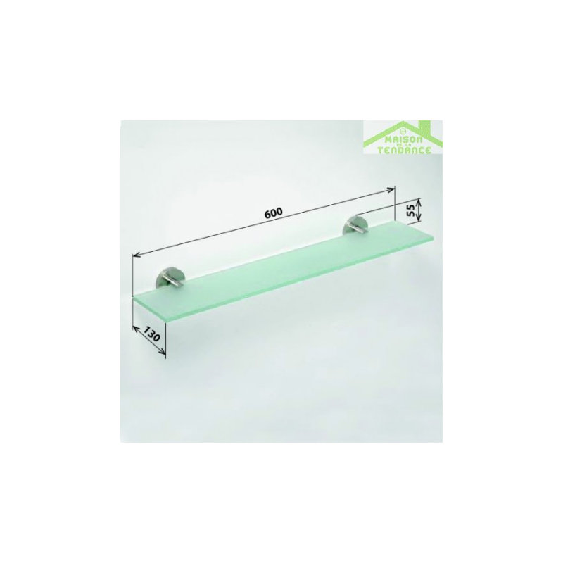 Glass Floating Shelf