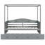 Canopy Day Bed With Trundle-1103602786