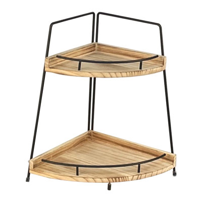 Étagère de rangement en fer l 13,58 po Nevzeta