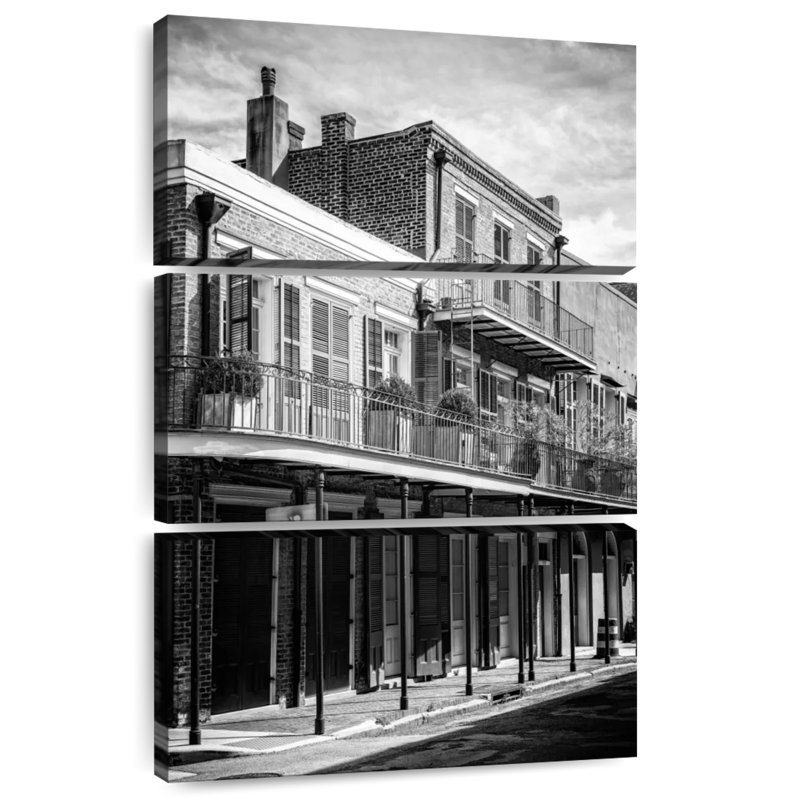 Nicci Black NOLA - New Orleans balcon, H 32 po x l 20 po