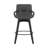 Allyssa Swivel Counter or Bar Height Bar Stool with Arms and Footrest in Faux Leather and Wood-296760385-296849152-296849154
