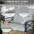 Outsunny 3 Piece Patio Rocking Chair Set