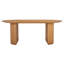 Abberton Beech Oval Dining Table-70566435