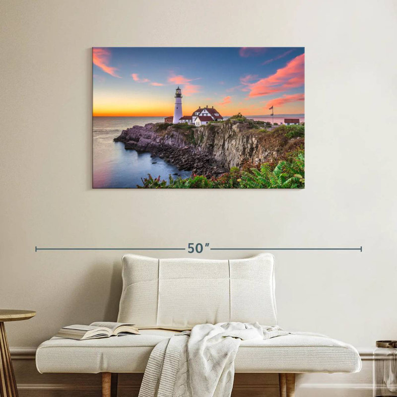Aletra, phare de Portland Head, H 26 po x l 39 po
