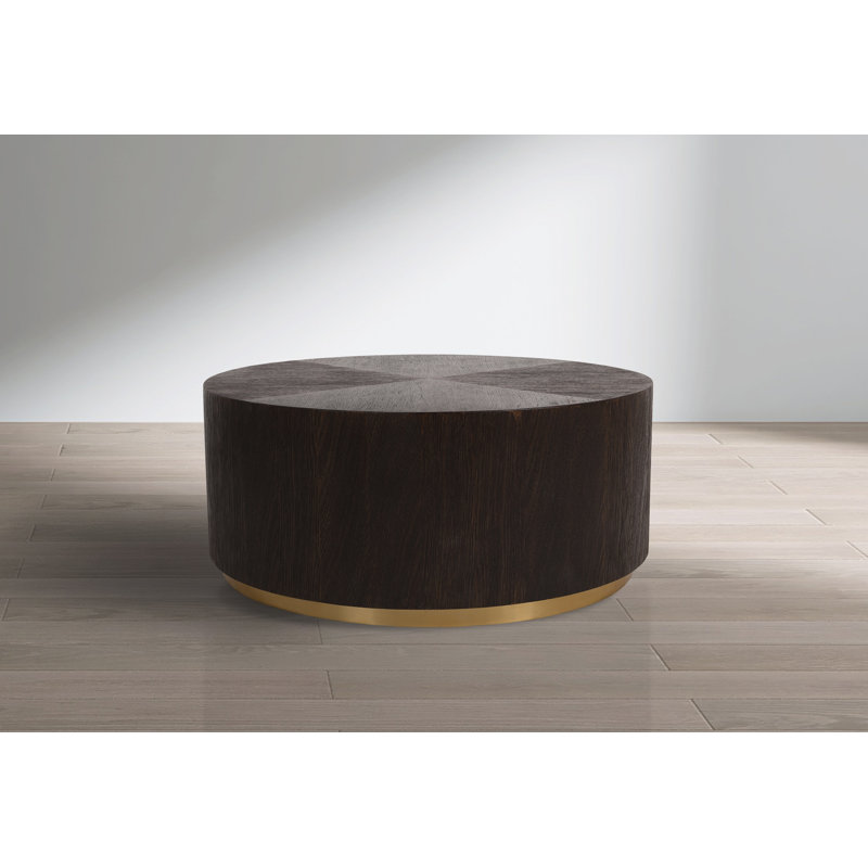 Bernard Solid Wood Top Single Coffee Table